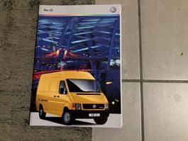 VW LT Verkaufsprospekt 36 Seiten Juli 2000