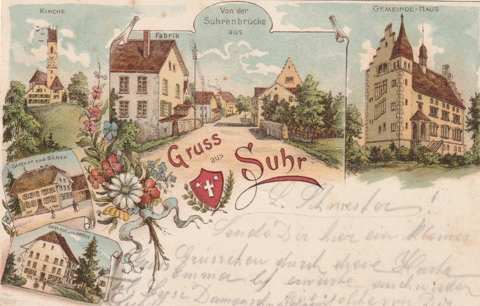 Cartoline postali: Suhr Litho – Usato da Rorschacherberg venduto da fratovi2