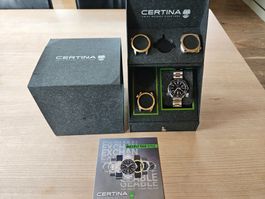 Certina DS+ Automatic Urban Aqua + Heritage Fullset Garantie