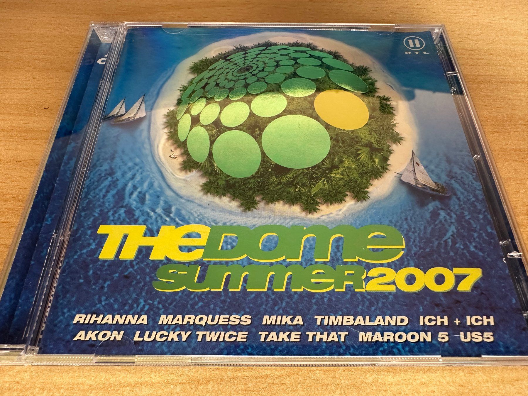 CD: Various – The Dome Summer 2007 - 2 CD – Usato da Rikon im Tösstal venduto da Alpenmutz