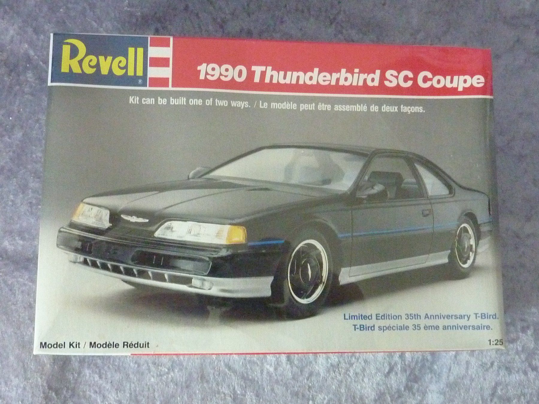 Revell Modellini d'auto: Ford Thunderbird SC Coupe 1990 1:25 – Nuovo e nell'imballaggio originale da Dürrenäsch venduto da modellautos4you