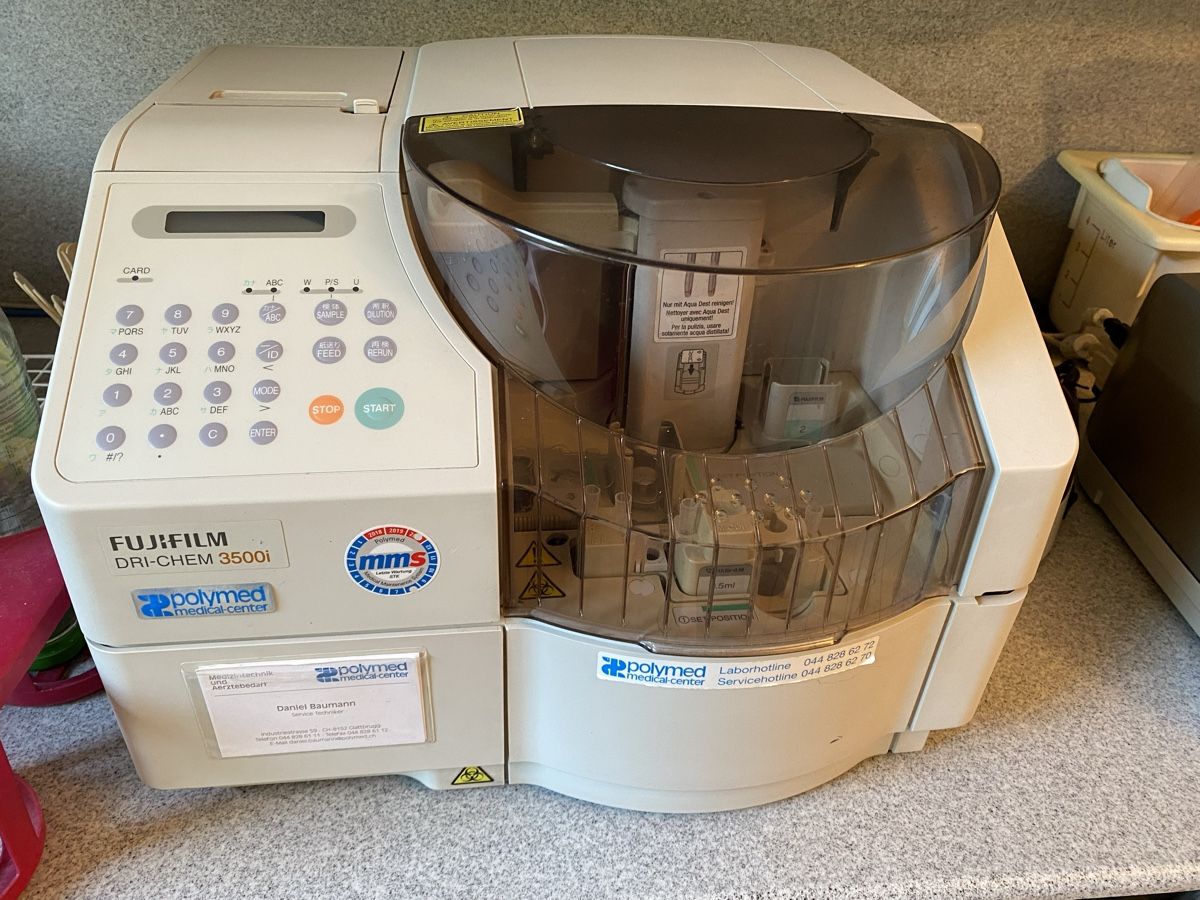 Fuji Tutte le macchine: Analyzer FUJIFILM DRI-CHEM 3500i Analyzer – Usato da Nebikon venduto da schnischna80 5