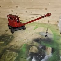 Antiker Spielzeugkran KL44 Jones Cranes England