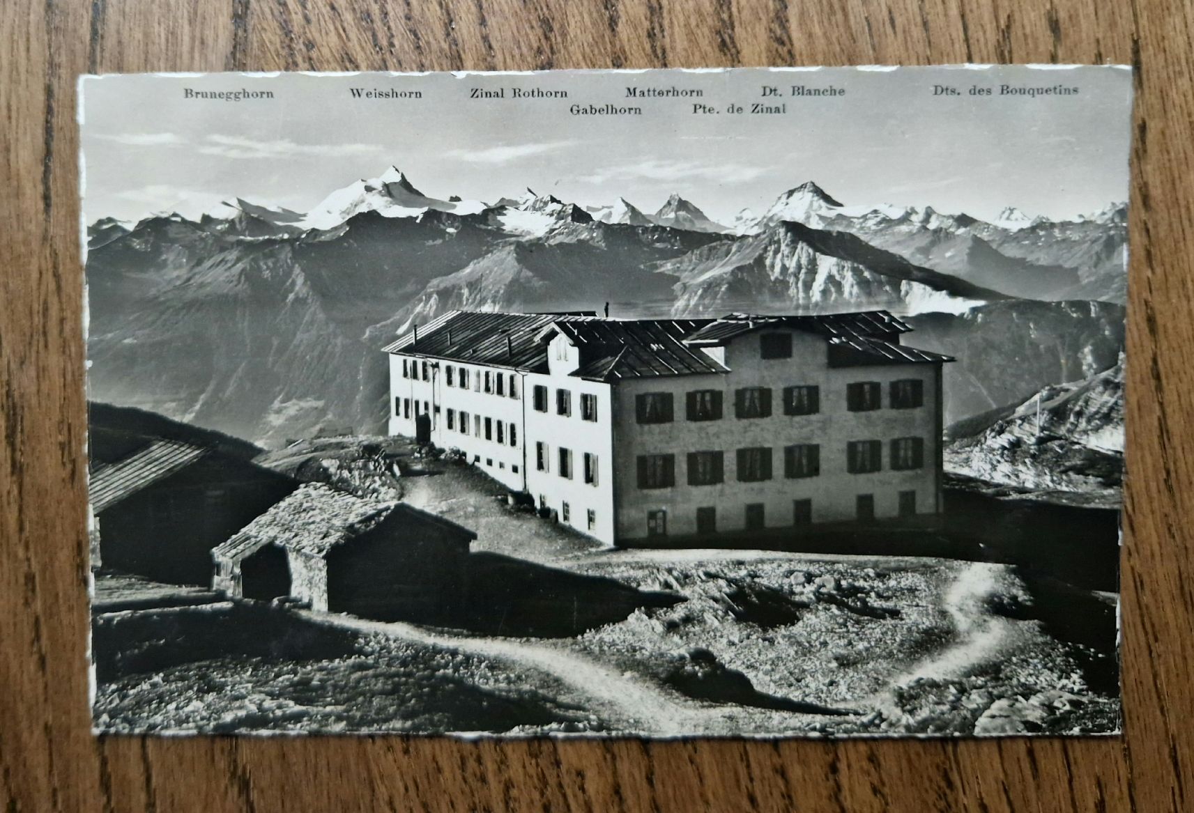 Cartoline postali: Gemmipass, Hotel Wildstrubel, Hotelstempel – Usato da Ebikon venduto da Donar50