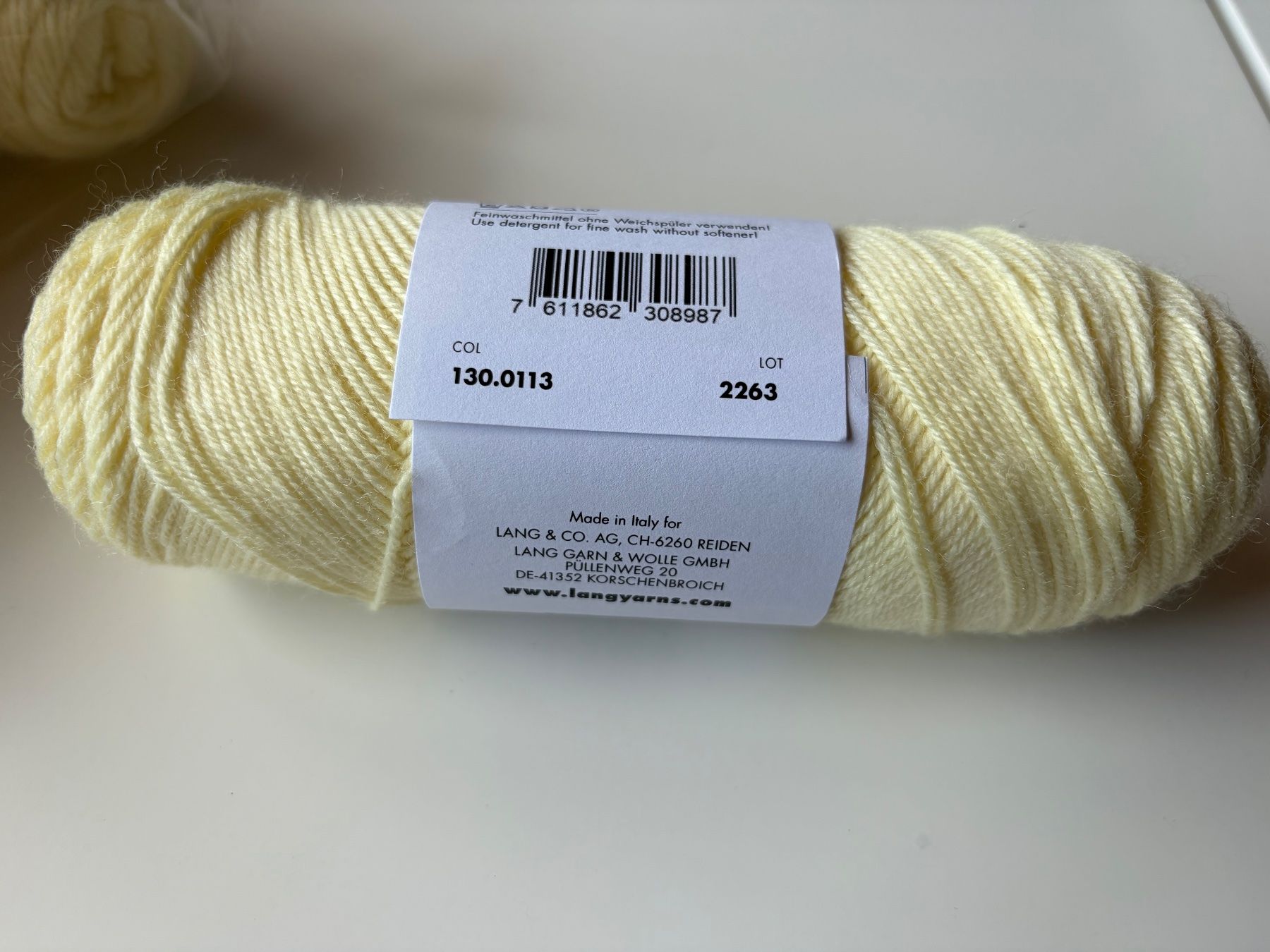 Lang Yarns Laine: 1 Knäuel Jawoll Silk Langyarns – Neuf avec emballage d'origine à Büsserach par bor_s88m 1