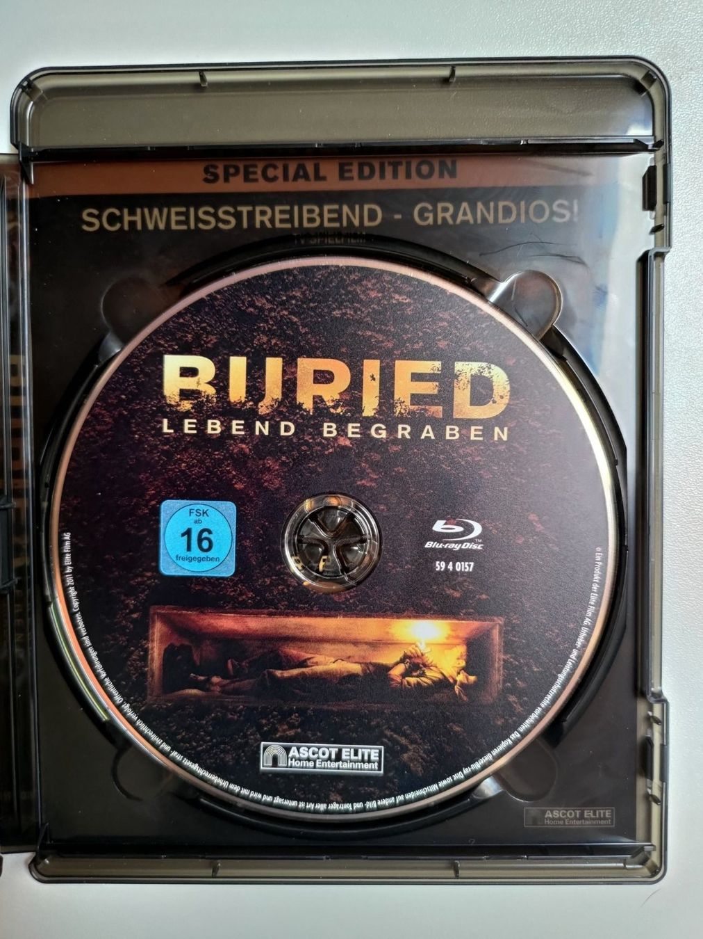 Tutti i DVDs: Buried - Lebend Begraben – Usato da Liestal venduto da Kratzilla 1