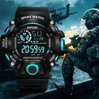 Bewaffnete elektronische Sportuhr