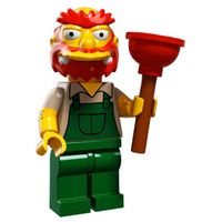 Lego 71009 - Nr13: Hausmeister Willie - Simpsons Minifigur