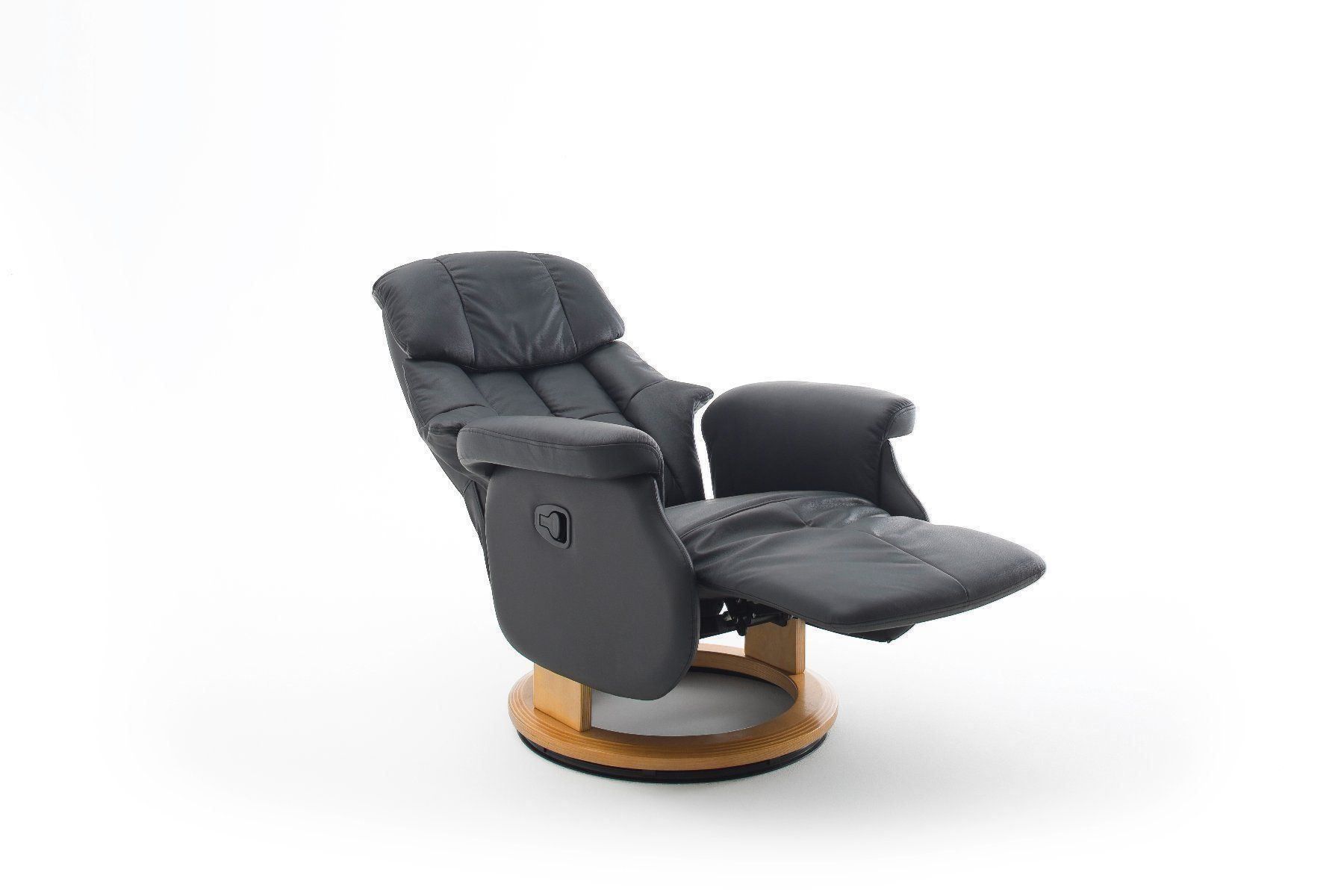 Poltrone: Relax Sessel CALGARY Leder schwarz natur – Nuovo (secondo la descrizione) da Unterentfelden venduto da moebelrufli 1