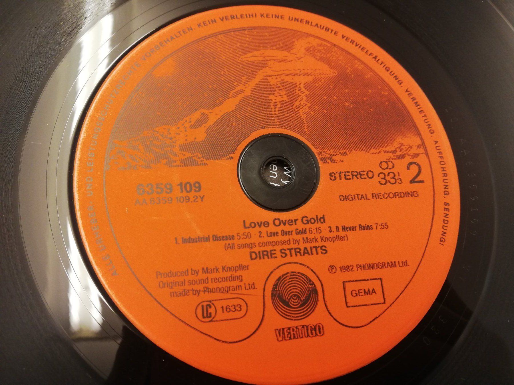 Dischi in vinile: DIRE STRAITS - LOVE OVER GOLD – Usato da Bern venduto da Vinylsound.ch 4