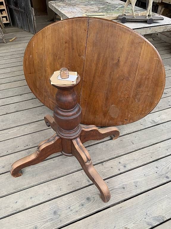 Tables: Ovaler Holztisch Antik – D'occasion à Niederweningen par inf_wb6v 3