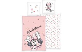 Bettwäsche Minnie CH Mass 160x210 + 65x100cm