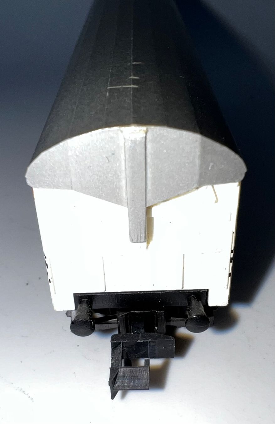 Trix Modellini di ferrovie: Minitrix , (13501) Schwenkdachwagen mit Werbung – Usato da Basel venduto da jonnyhaas 3