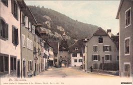 St. Ursanne // Rue du 23 Juin ca. 1910