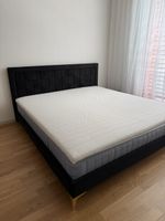 Bett inkl. Matratze/Topper/Lattenrost 180/200