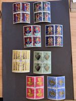 Briefmarken Schweiz Pro Patria 1969 und 1972 neuwertig