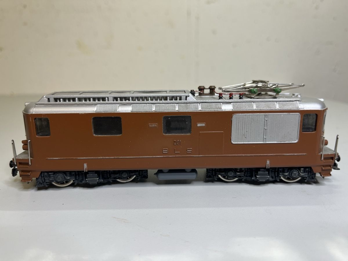 Hag Modellini di ferrovie: Hag 180 BLS Re 4/4 DC analog – Usato da Adlikon venduto da Tonda01 1