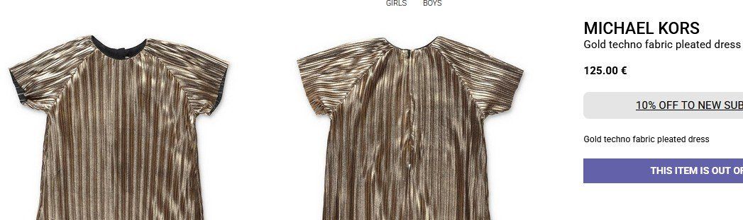Michael Kors Kleider & Röcke: Michael Kors Kleid / robe 10 / 130 cm – Gebraucht aus Collonges von arashee 6
