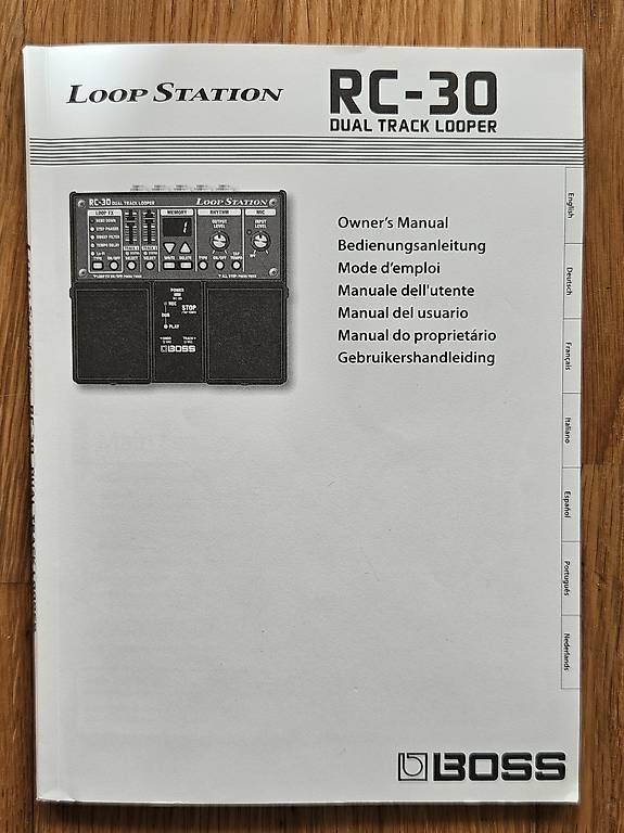 Boss Registratori: Loop Station BOSS RC-30 Dual Track mit Netzteil – Usato da Zürich venduto da BlackPrism 1