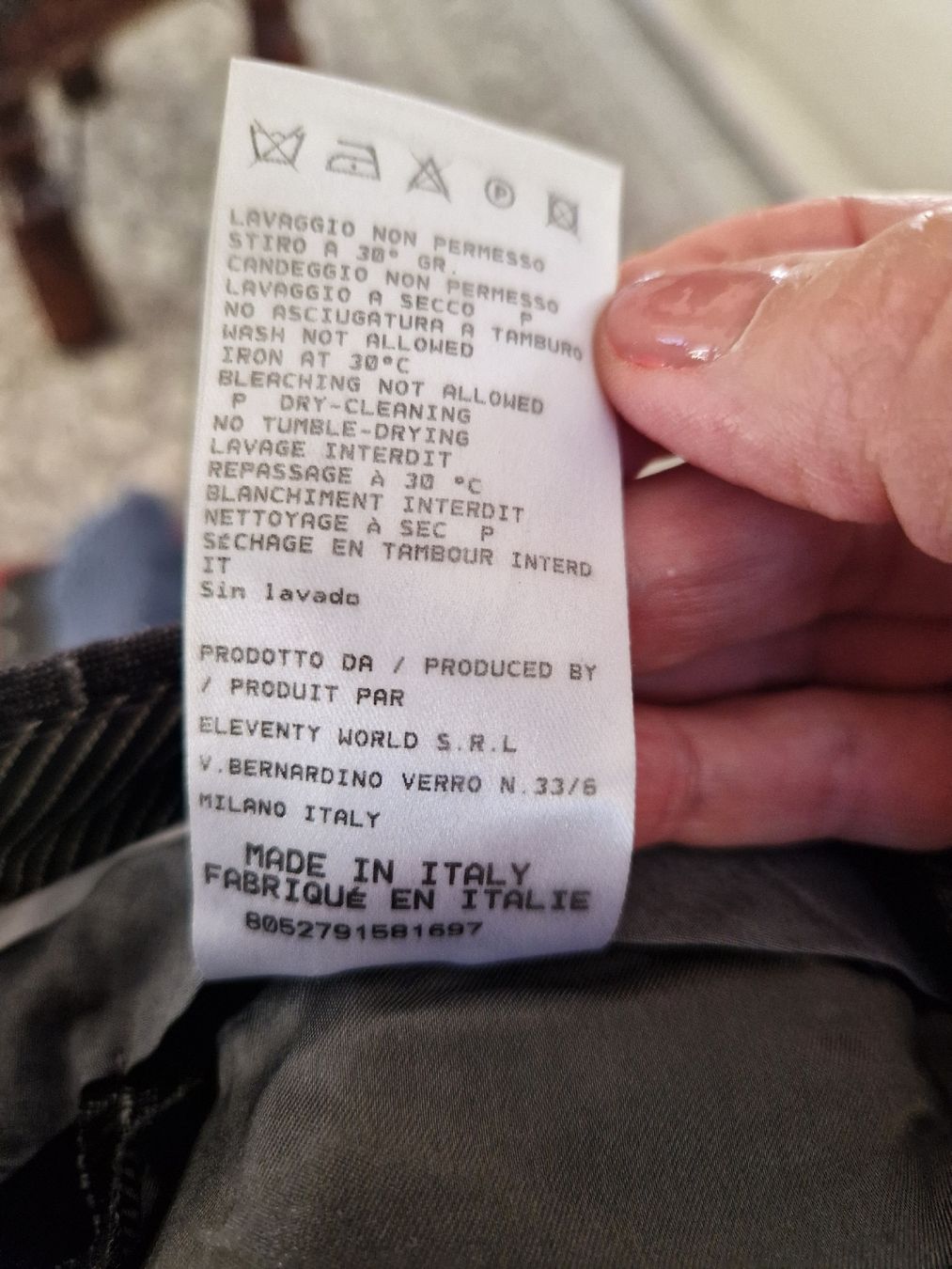 Pantaloni: pantaloni Eleventy firstclass originali – Usato da Arbedo venduto da Gyn 2