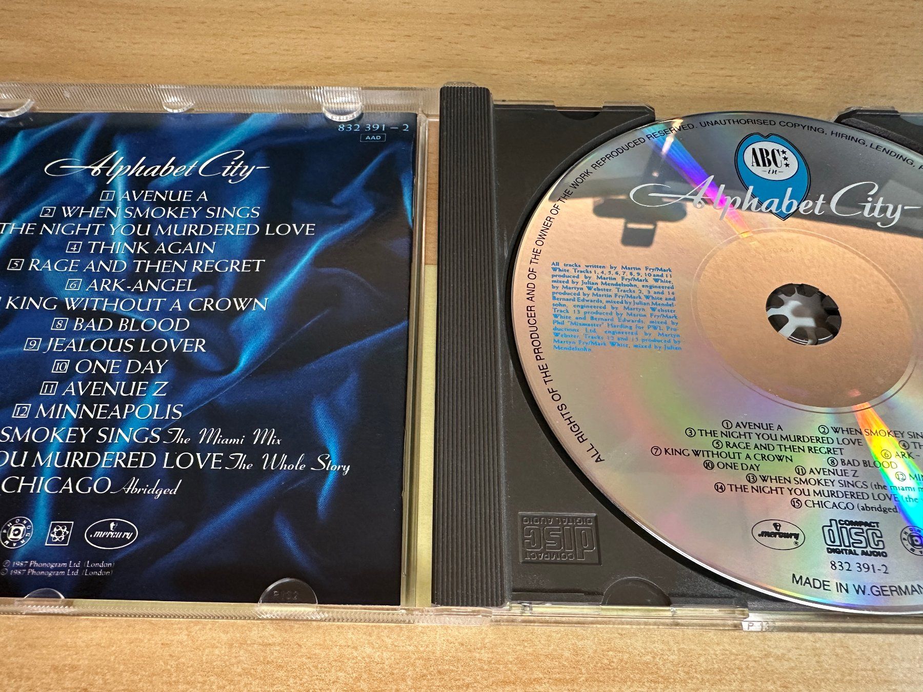 CDs: F8 ABC – Alphabet City – Gebraucht aus Rikon im Tösstal von Alpenmutz 2