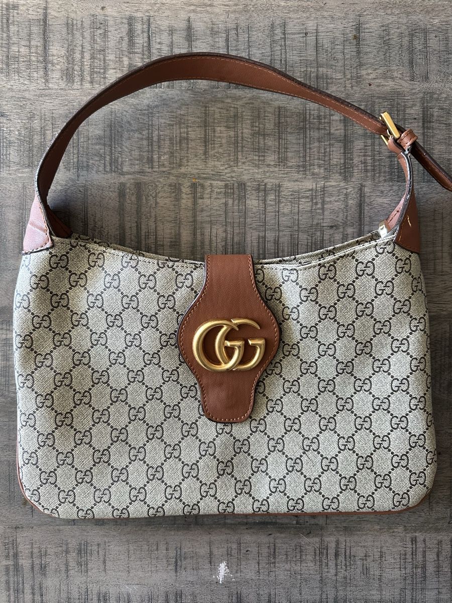 Borse: Tasche Beige/Braun Canvas GG  – Usato da Siebnen venduto da brocki.bebie