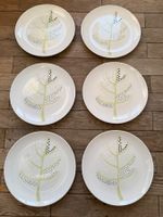 6 Stk. Vintage Färgrik Speiseteller Ikea Overens Kollektion