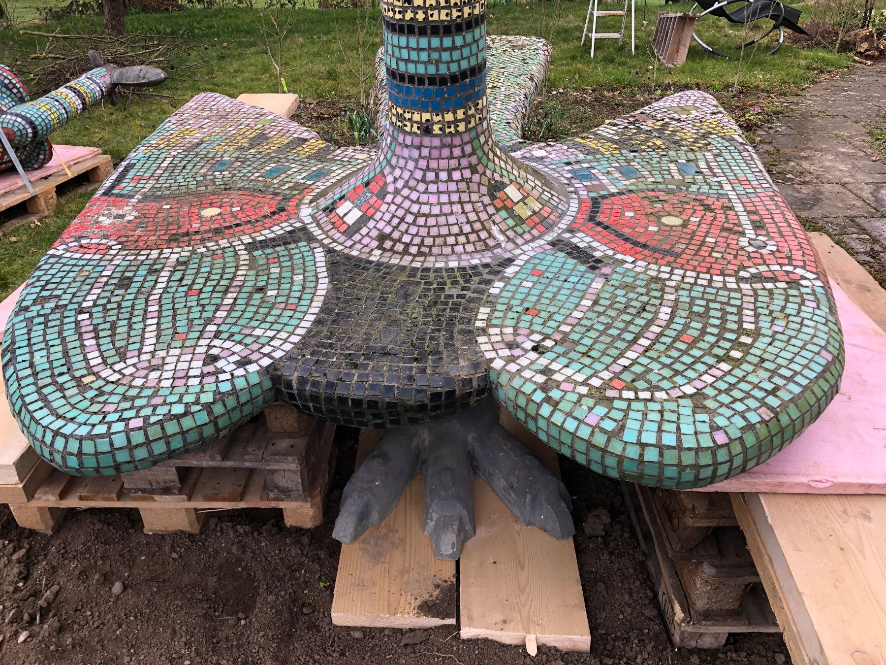 Sculture & Statue: BRUNO WEBER, Dietikon - PARADIESVOGEL - transportbereit – Usato da Lufingen venduto da Rac0 4
