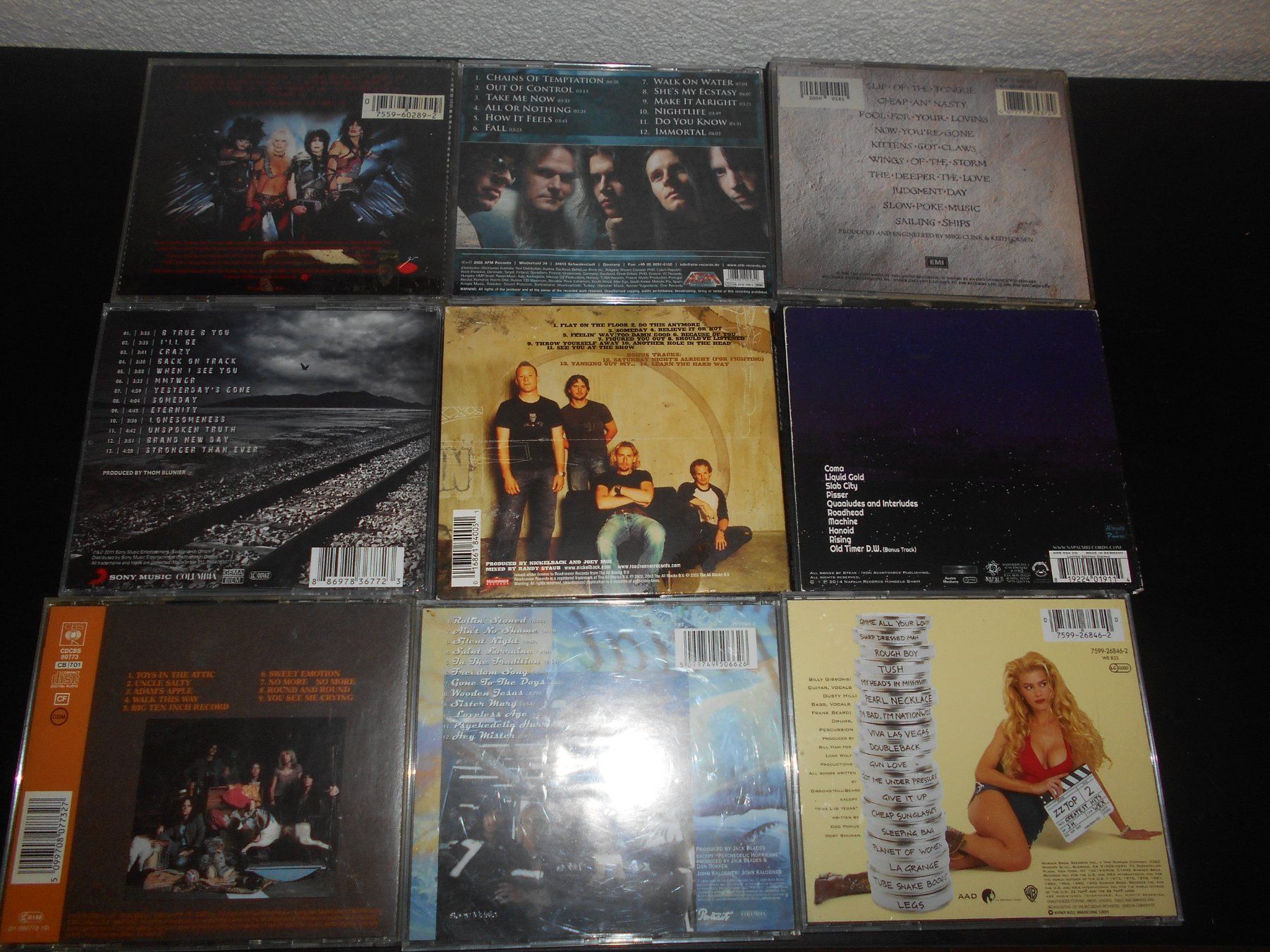 CDs: 9 Rock Metal CDs – Gebraucht aus Aarberg von witchhunter01 1