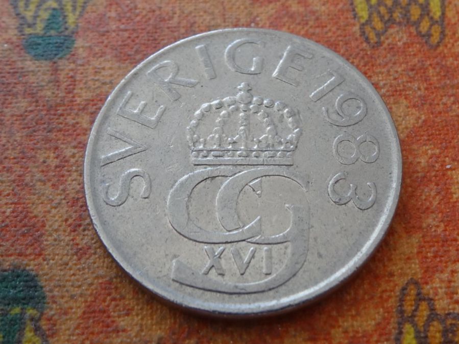 Toutes les monnaies: SUEDE  5  Kronor  1983 – D'occasion à Romanel-sur-Lausanne par Swift13