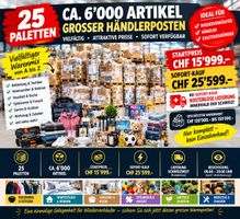 🔥25 Paletten • 6'000 Artikel • Mega Händlerposten🔥