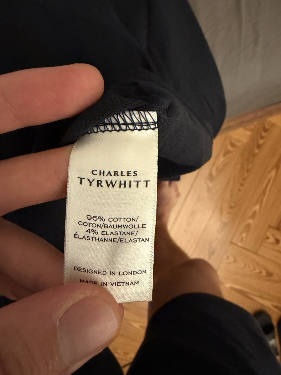 Polos: Charles Tyrwhitt Langarm-Polo Navy Grösse M – D'occasion à Zürich par jak_89nh 3