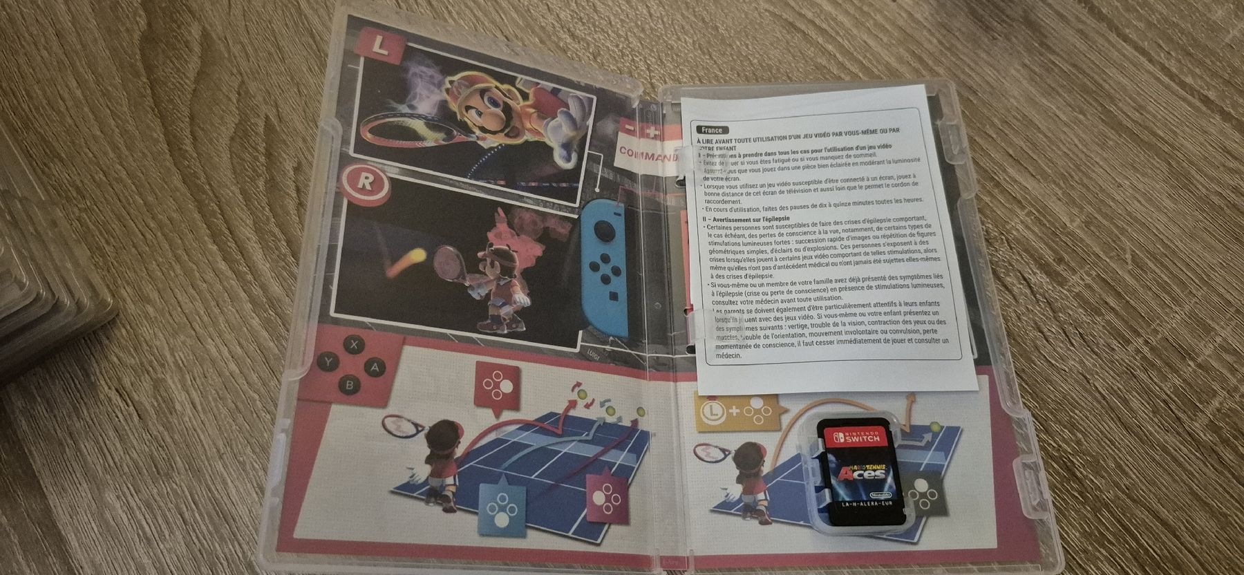 Nintendo Giochi: MARIO TENNIS ACES SWITCH SWITCH 2 FRANÇAIS 2018 MULTILANGUES – Usato da Grand-Lancy venduto da luc111 3