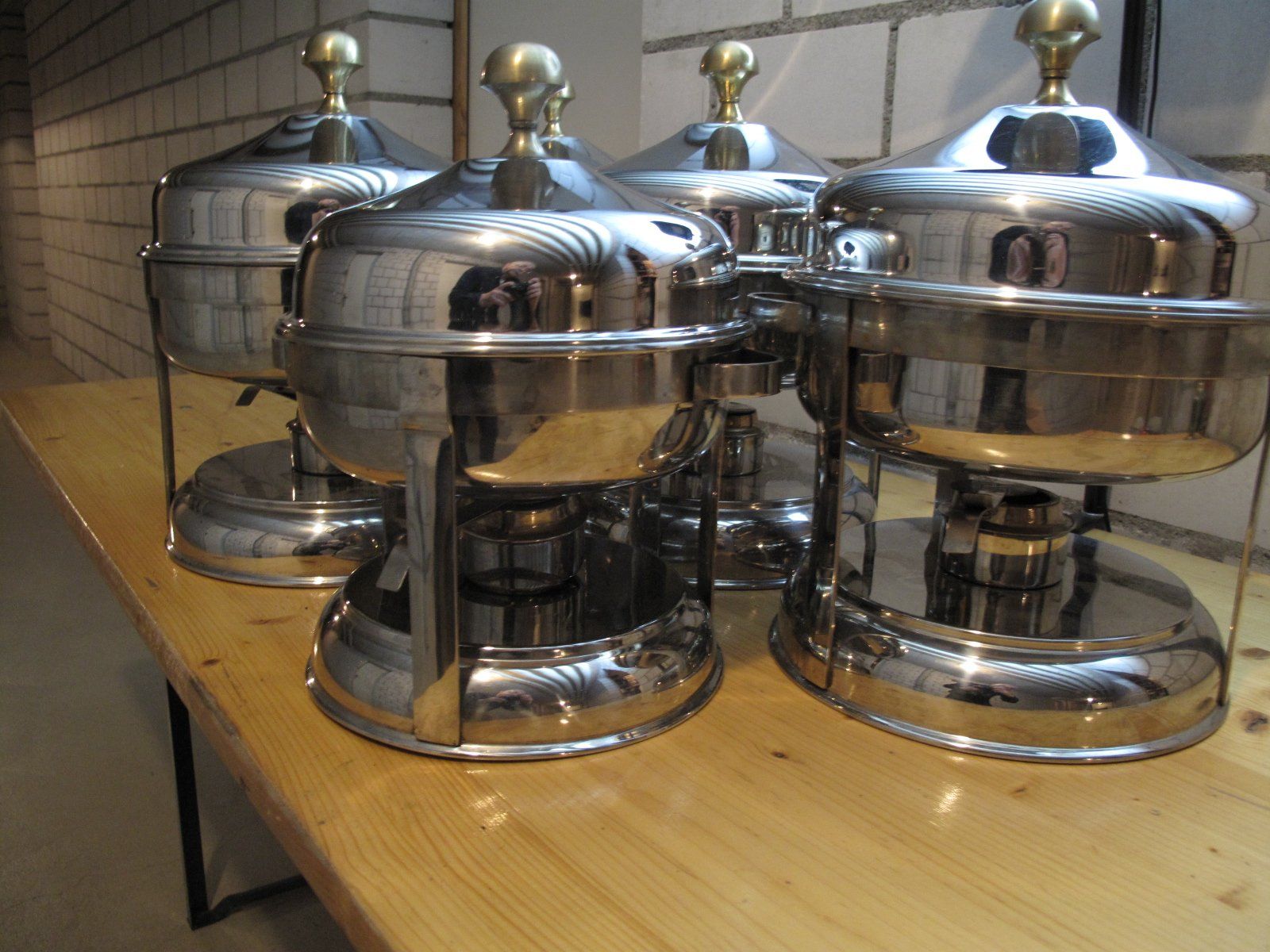 Elettrodomestici da cucina: Buffetwärmer,  Chavingdish, Rechaud  Edelstahl – Usato da Wil SG venduto da fva01 4