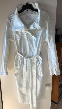 PI COLLECTIOM Trenchcoat Damen weiss Grösse 38 /40