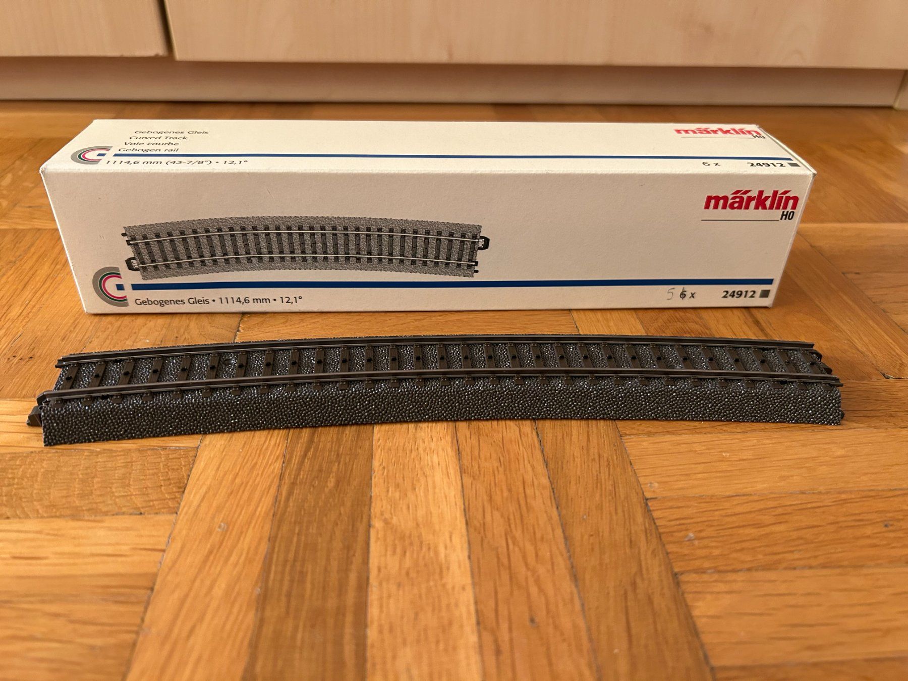 Maerklin H0, 5 voies courbes (manque1) 24912 | Kaufen auf Ricardo