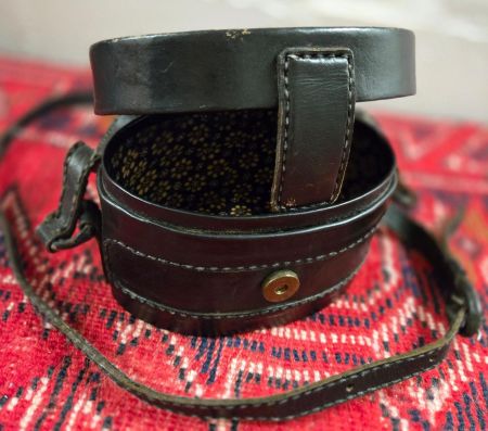 Vintage Runde Handtasche - Speziell & Schön!