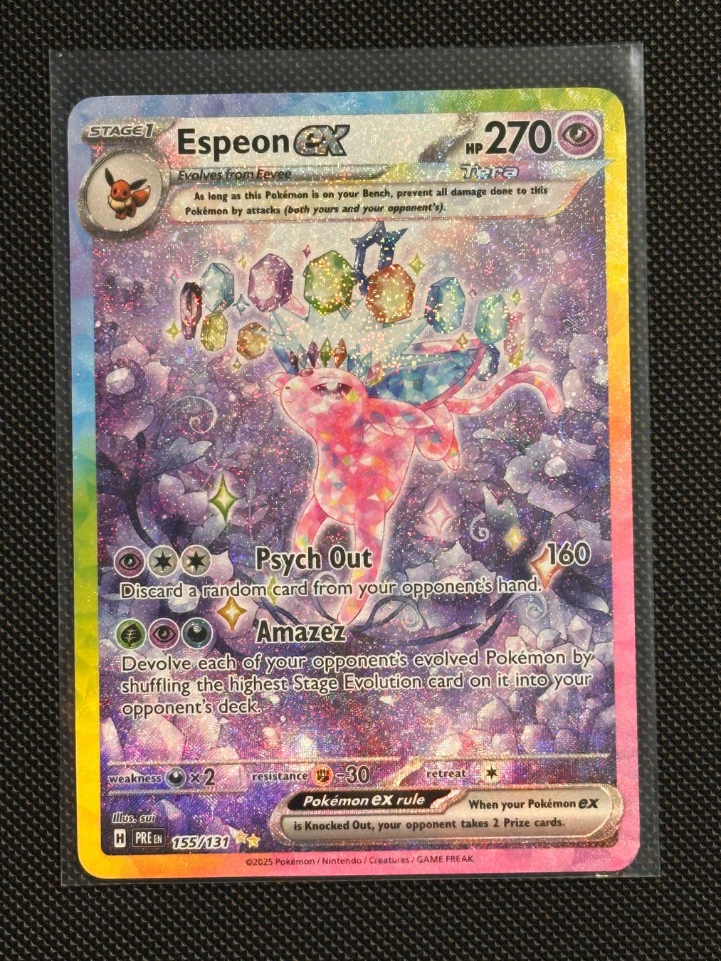 Pokémon Carte collezionabili: Espeon EX 155 | Perfekter Zustand – Nuovo (secondo la descrizione) da Seuzach venduto da NTO36 3