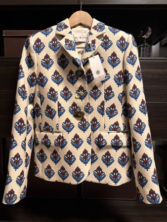 Tory Burch Blazer, Grösse 0, Neu, Multi-Button