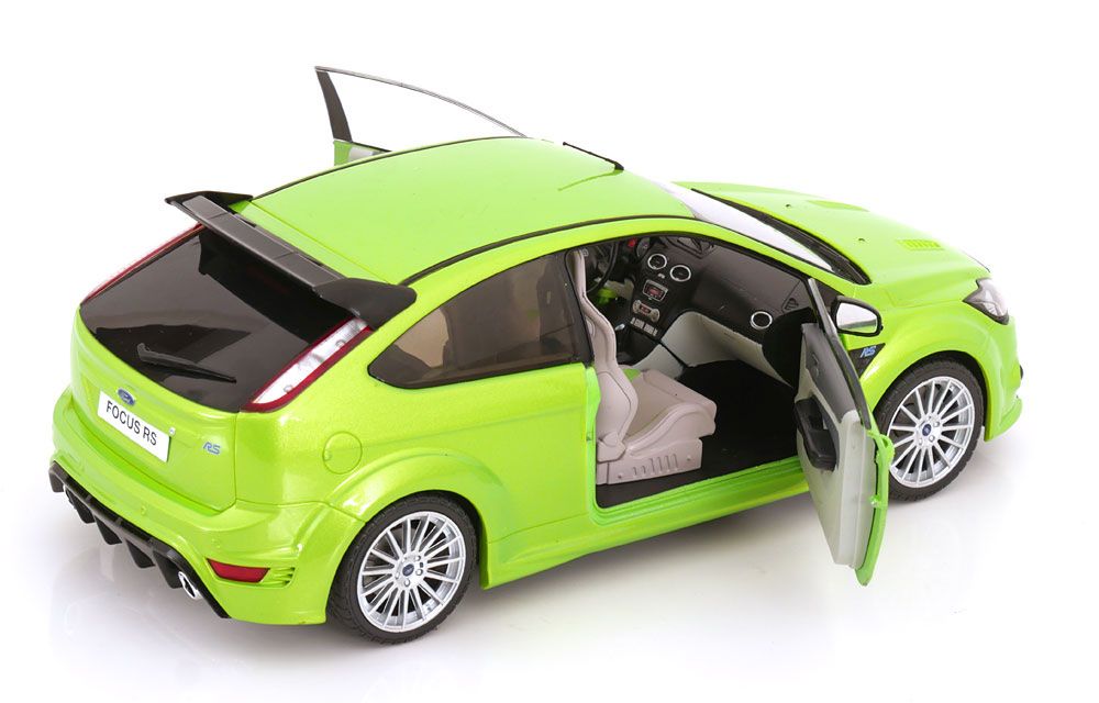 Ford Modellini d'auto: FORD FOCUS RS MK2 2009 HELLGRÜN 1:18 SOLIDO – Nuovo e nell'imballaggio originale da Suhr venduto da Moebelsiralfred 1