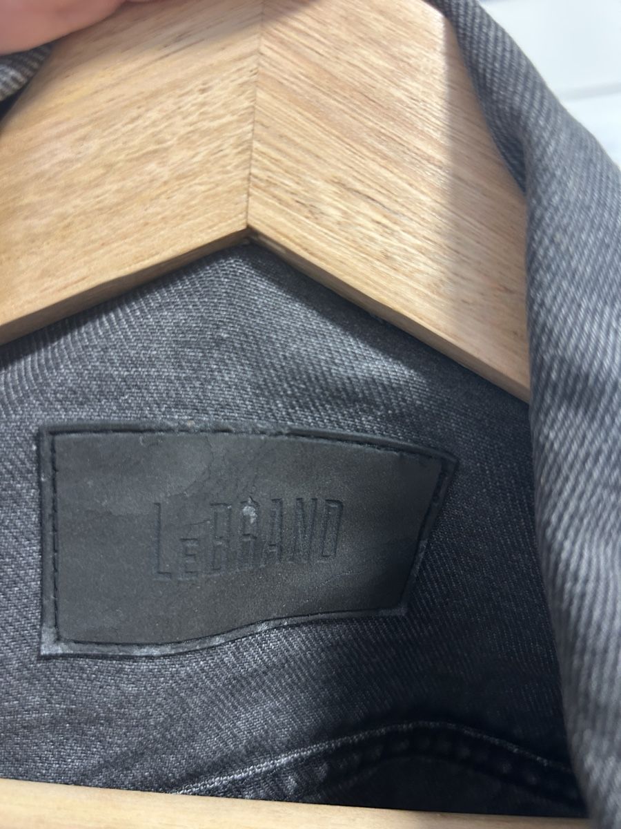 Vestes: Le Brand Denim Jacket Washed Black Onesize – D'occasion à Zürich par Secondhanddealer 2