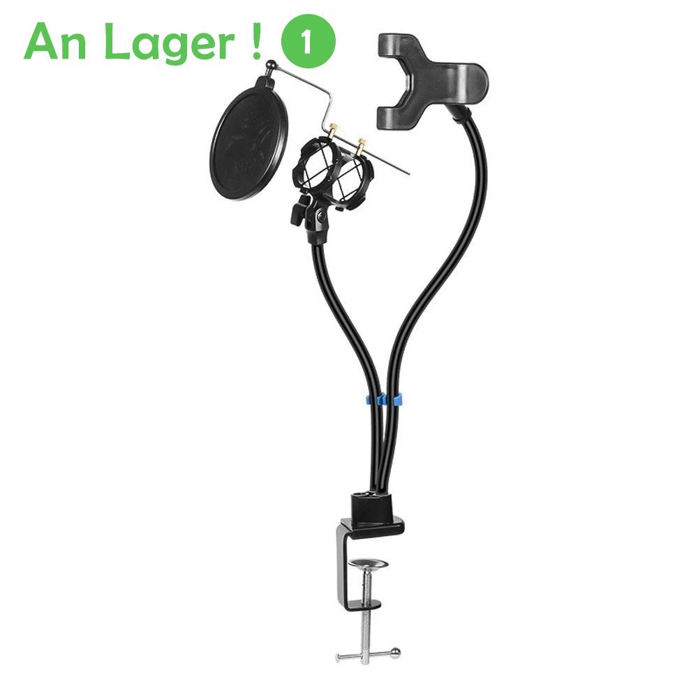 Wandhalterungen: Mikrofonständer 2 in 1 phone Clip Halter – Neu und originalverpackt aus Malans GR von BUYBEST-Schweiz