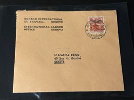 Brief 1947 Geneve Bureau International du Travail