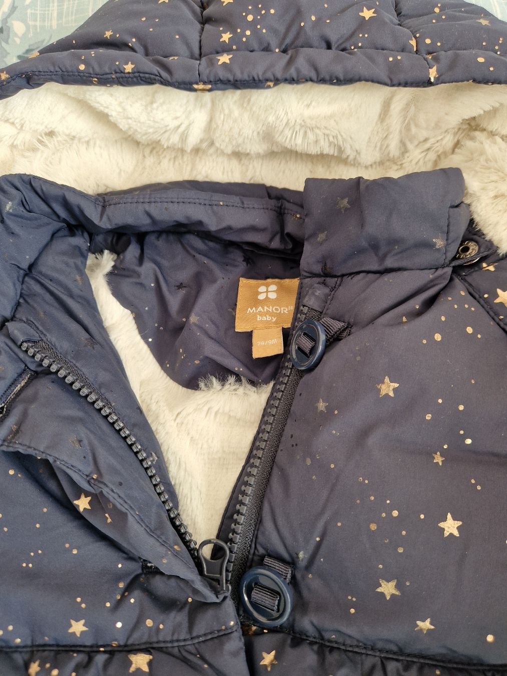 Manor Giacche & Cappotti: Mädchen Winterjacke Manor Baby, Grösse 74 – Usato da Capolago venduto da Alexab1508 1