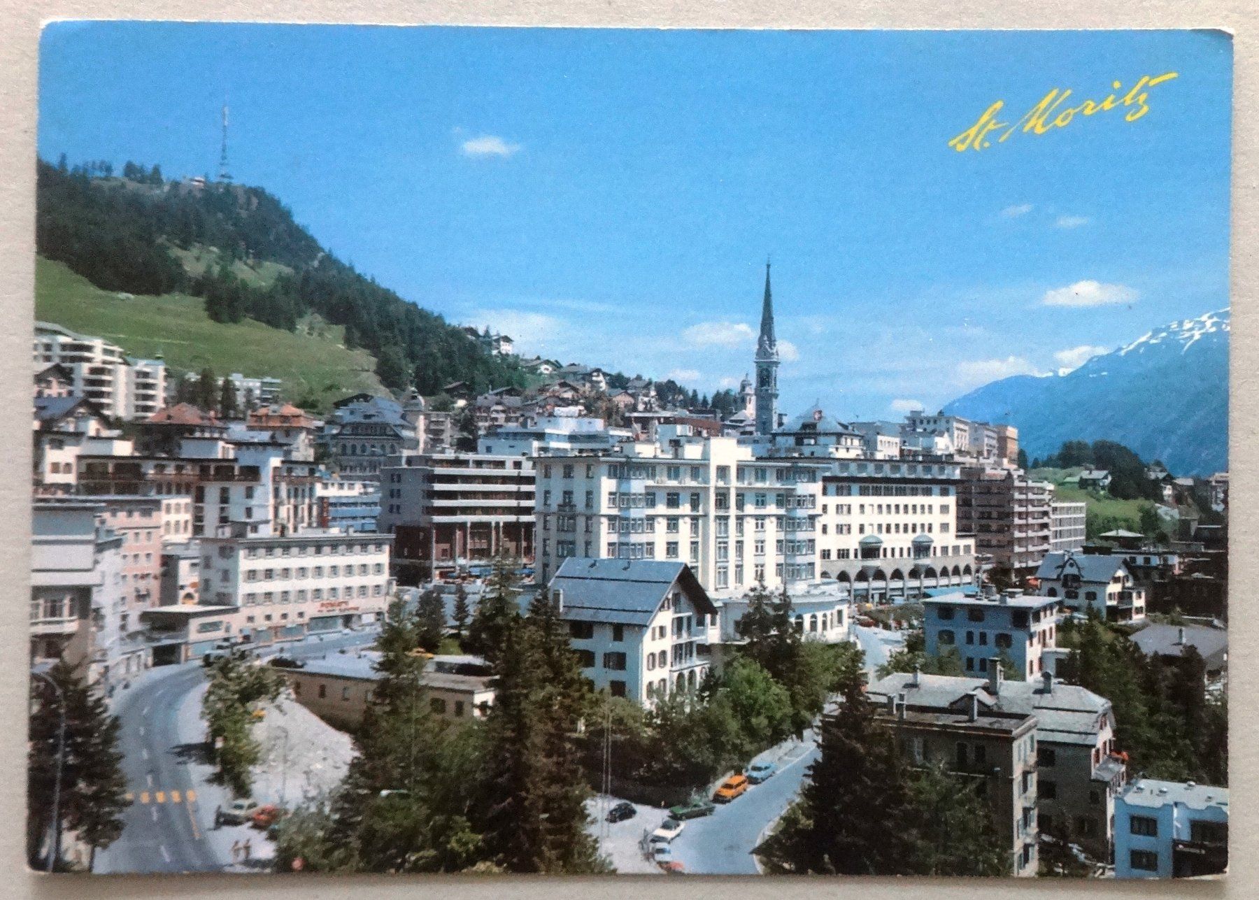 Cartes postales: St. Moritz 1850 m ü.M. – D'occasion à Fétigny par Billy2miny