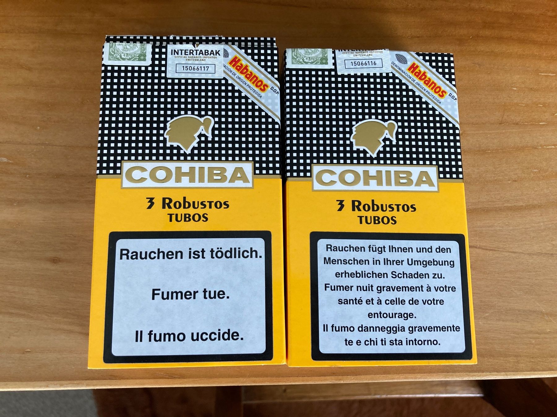 Cohiba Sigari: Cohiba Robusto – Usato da Teufen AR venduto da Partagas69