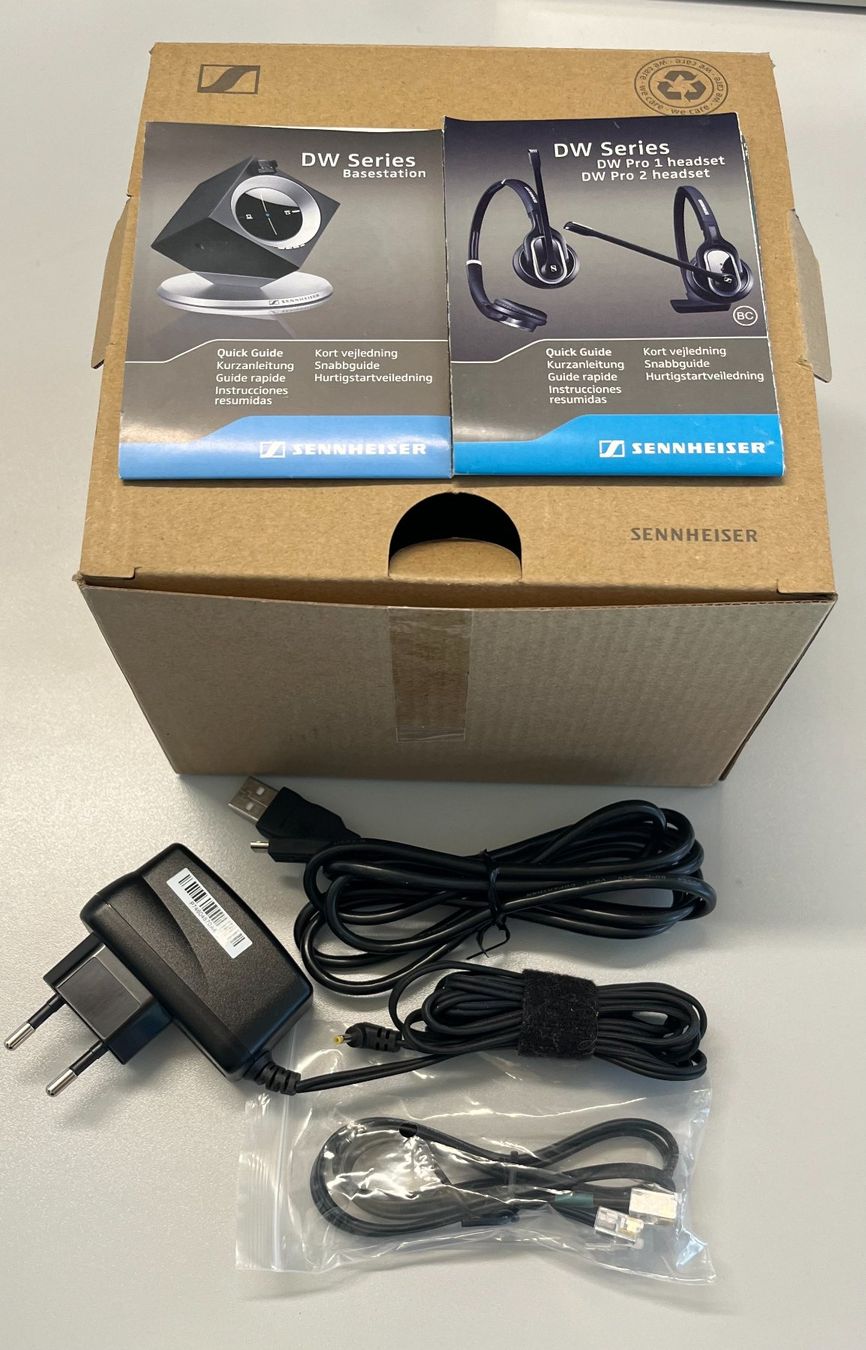 Sennheiser Casques audio: Sennheiser Headset DW Pro 1 mit Basisstation – D'occasion à St. Pantaleon par MrTFox 2