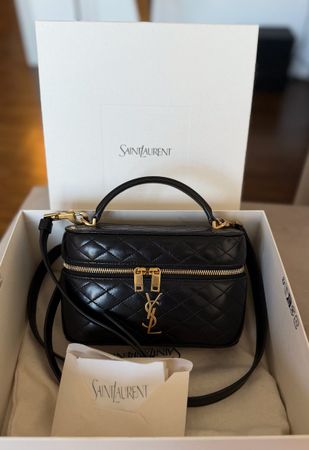 YSL Gaby Vanity Bag aus Lammleder, guter Zustand