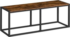 Essbank Sitzbank Küchenbank mit Metallrahmen 120x30cm