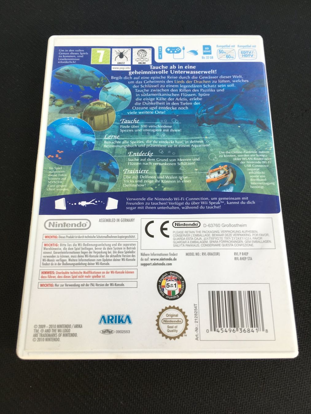 Nintendo Giochi: Endless Ocean 2 - Nintendo Wii – Usato da St.Gallen venduto da Punktchen01 1